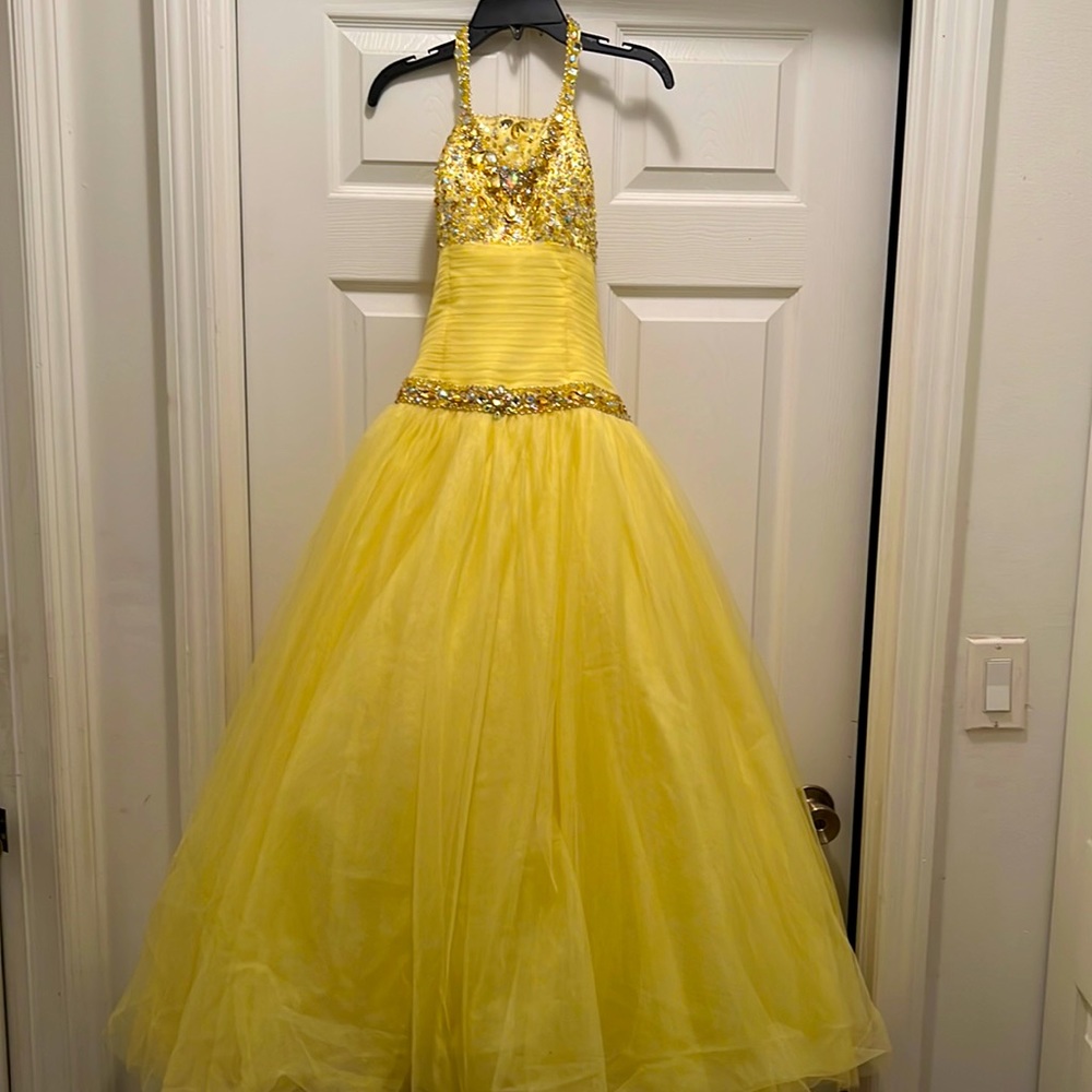 This is a pageant dress.